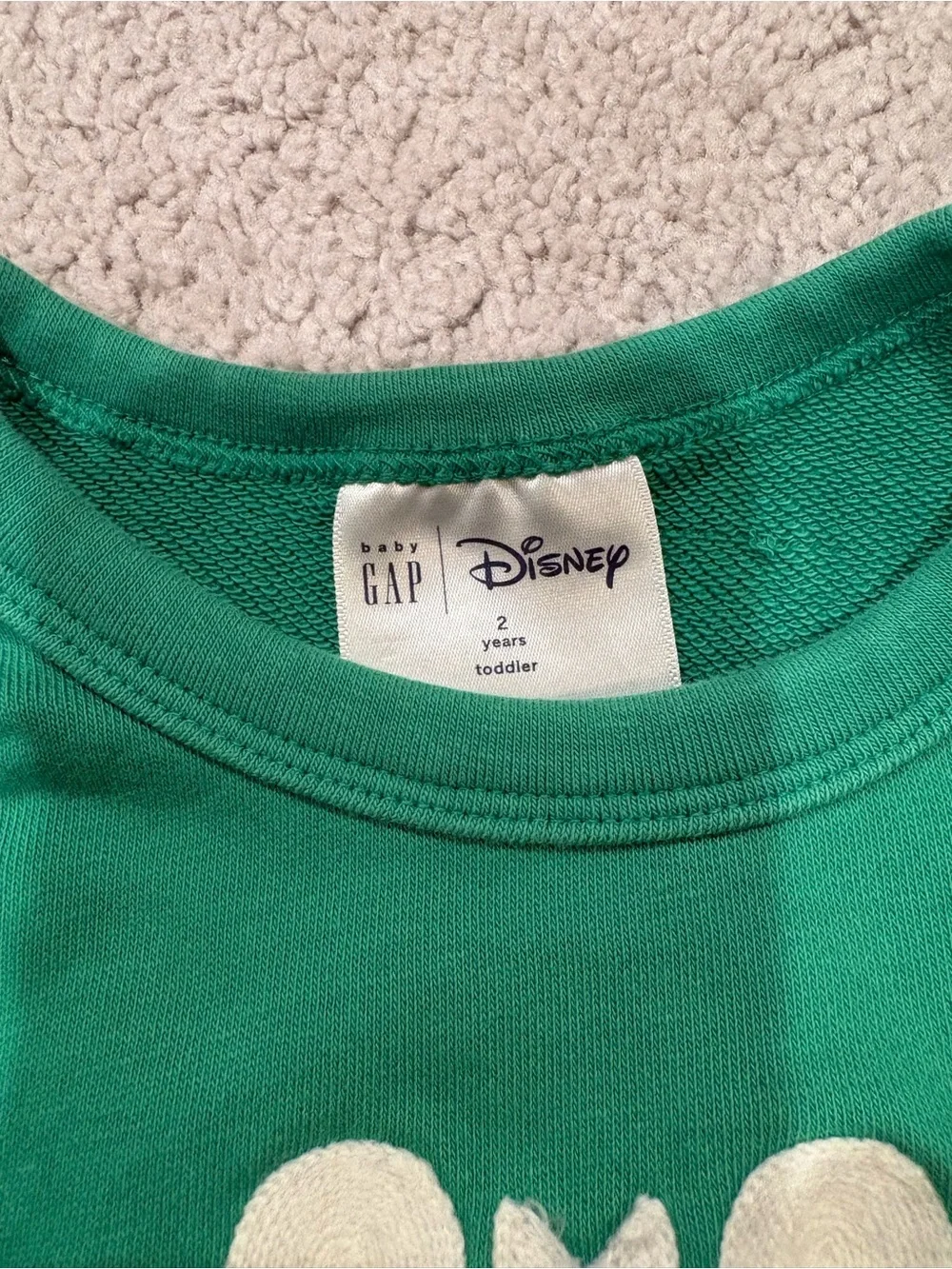 GAP Green Minnie Two-Piece Matching Set 2T